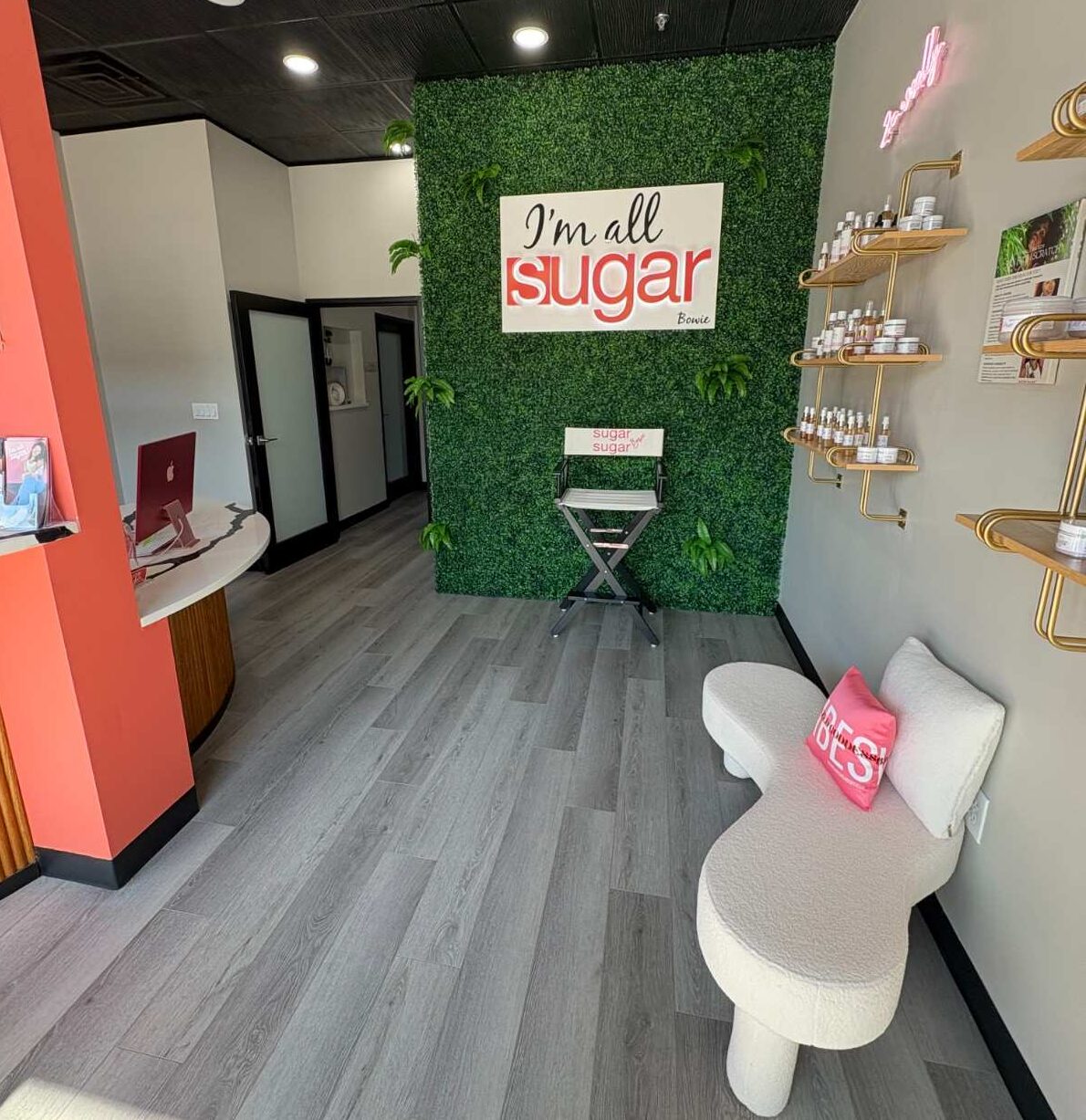 Sugar Sugar Salon Waiting Area