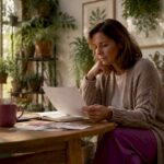 Homeowner reviewing residential renovation checklist