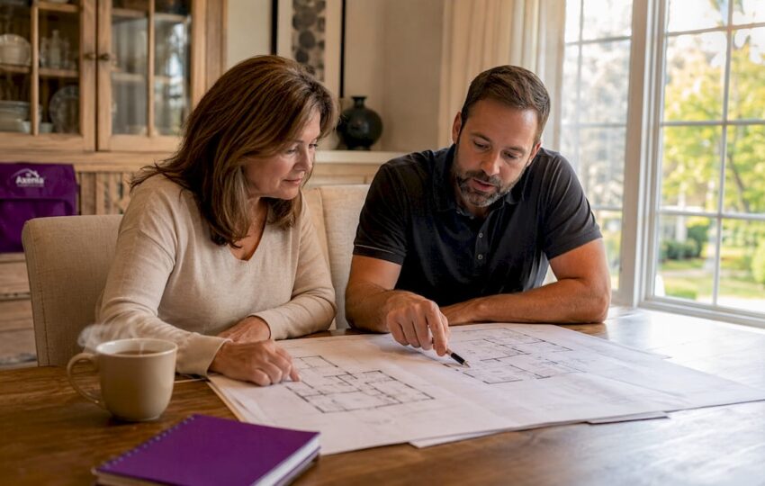 Homeowner consulting remodeling contractor