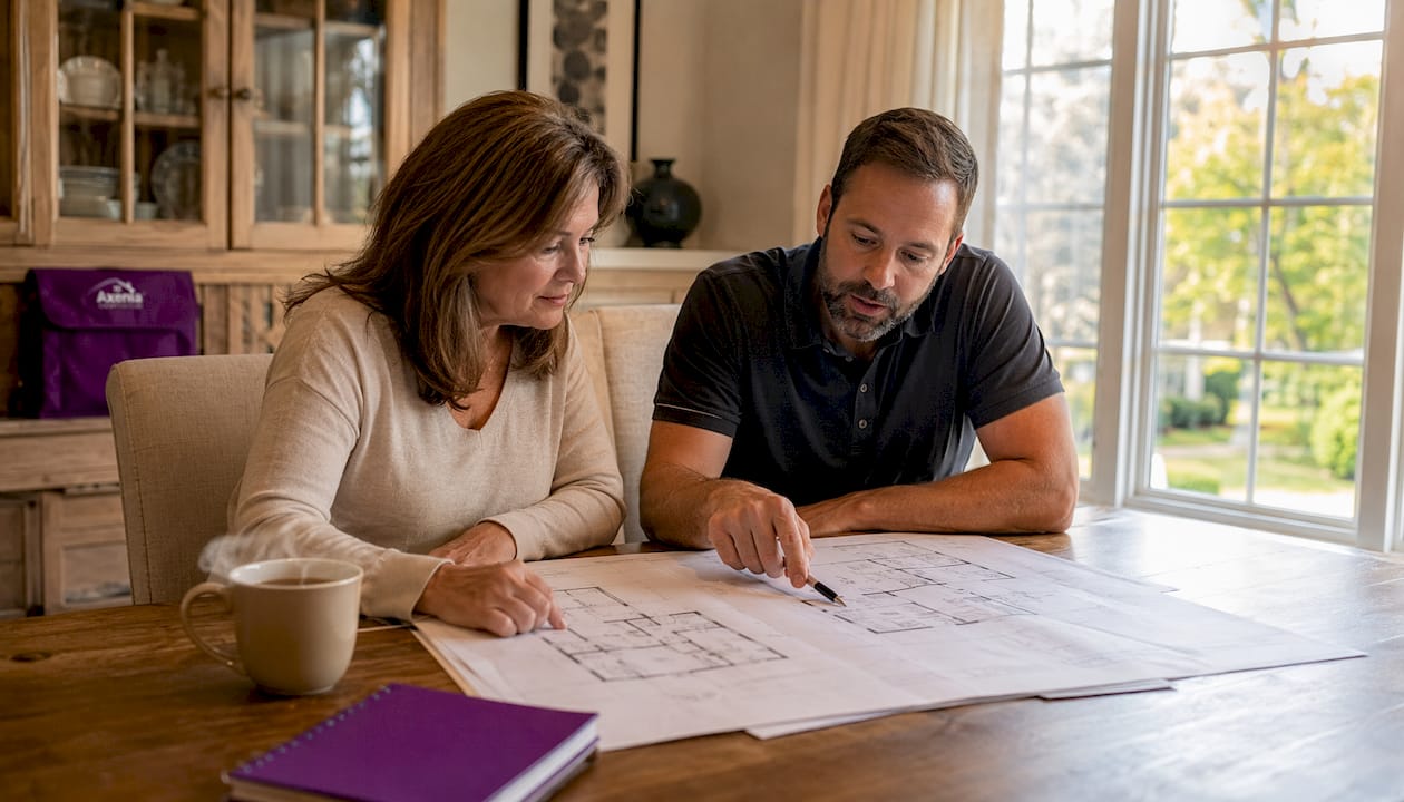 Homeowner consulting remodeling contractor