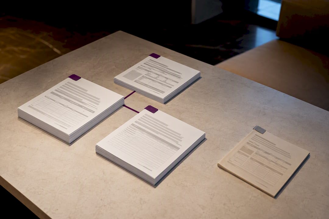 Linked change order records and backup documentation