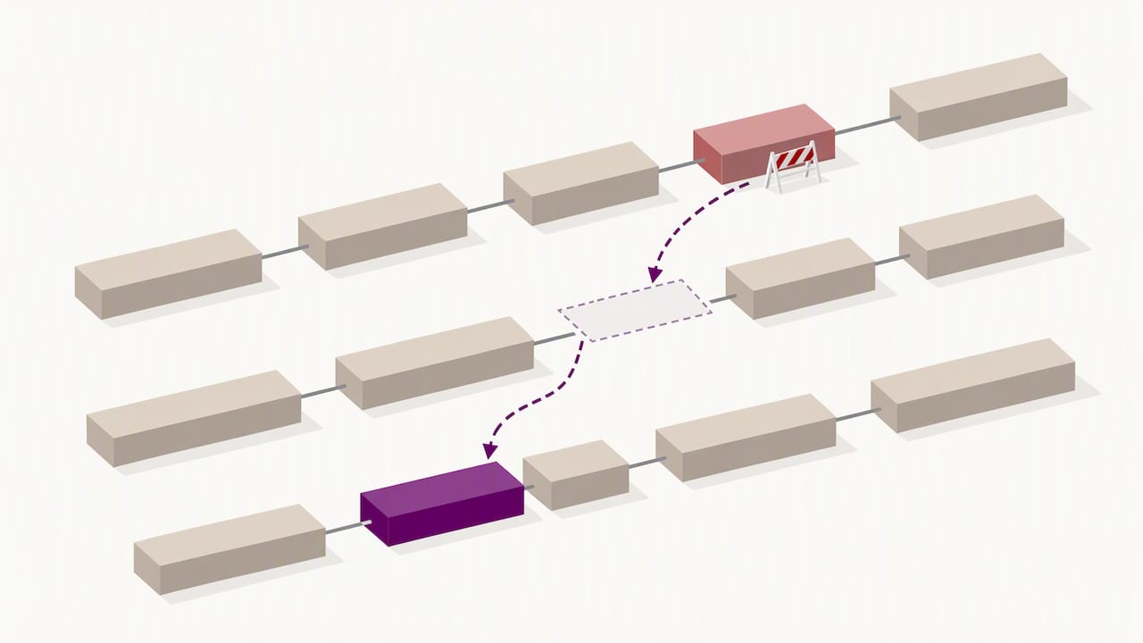 Schedule tasks reordered to recover available time